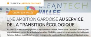 Lire la suite à propos de l’article La CleanTech Vallée, catalyseur de la transition écologique dans le Gard rhodanien