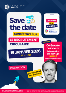 Invitation Kick off Cleantech Booster saison 7